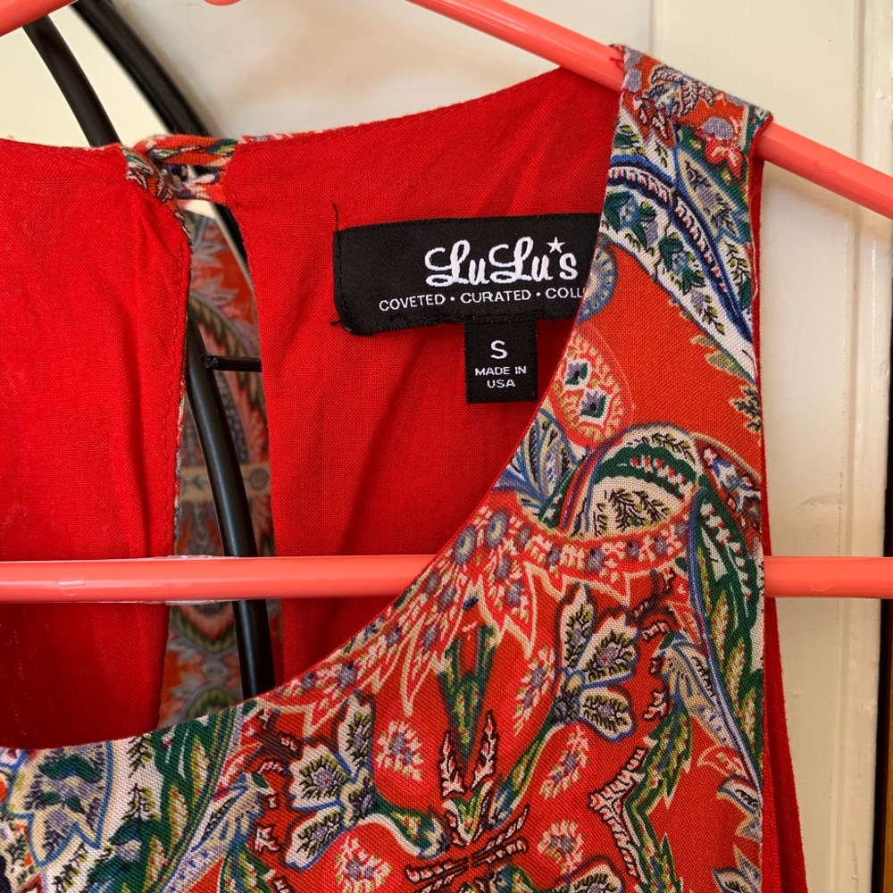 Lulus patterned halter dress - Picture 5 of 5
